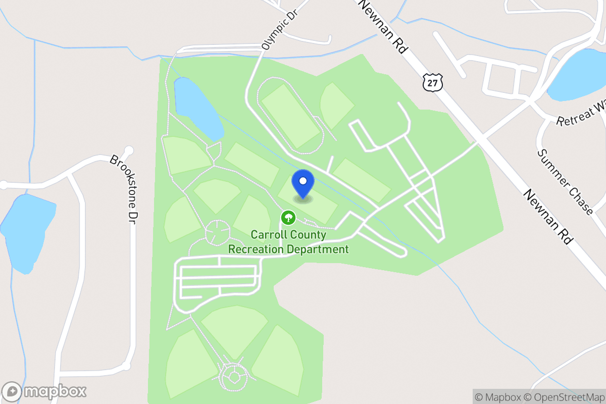 Map of 1201 Newnan Rd