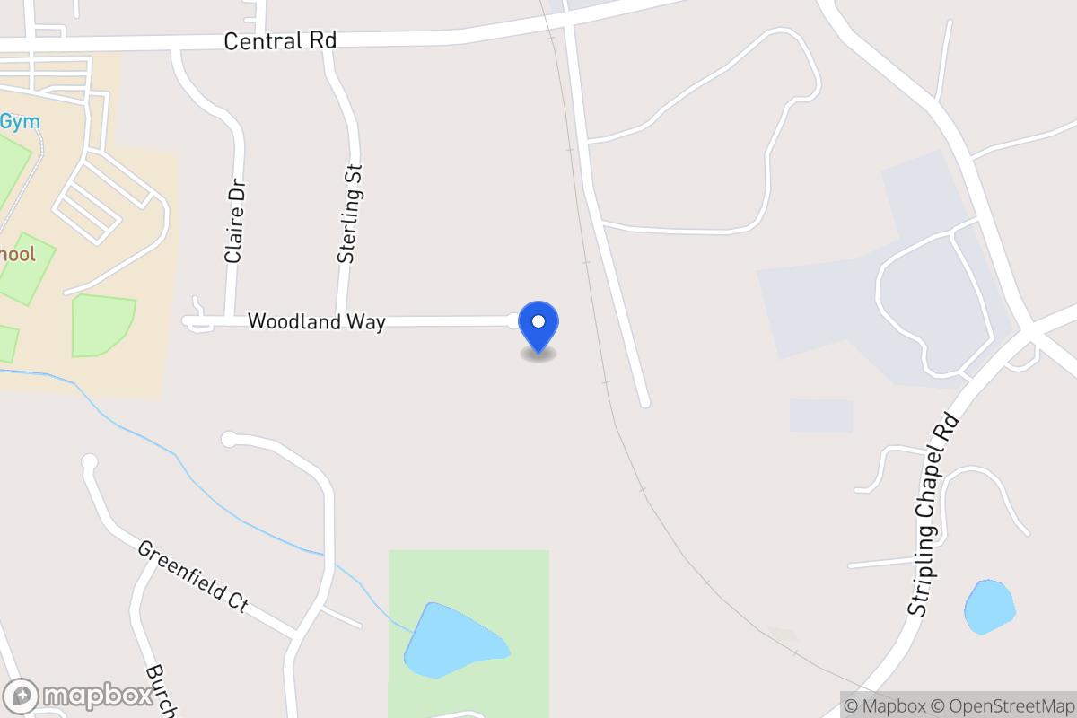 Map of 311 Woodland Way