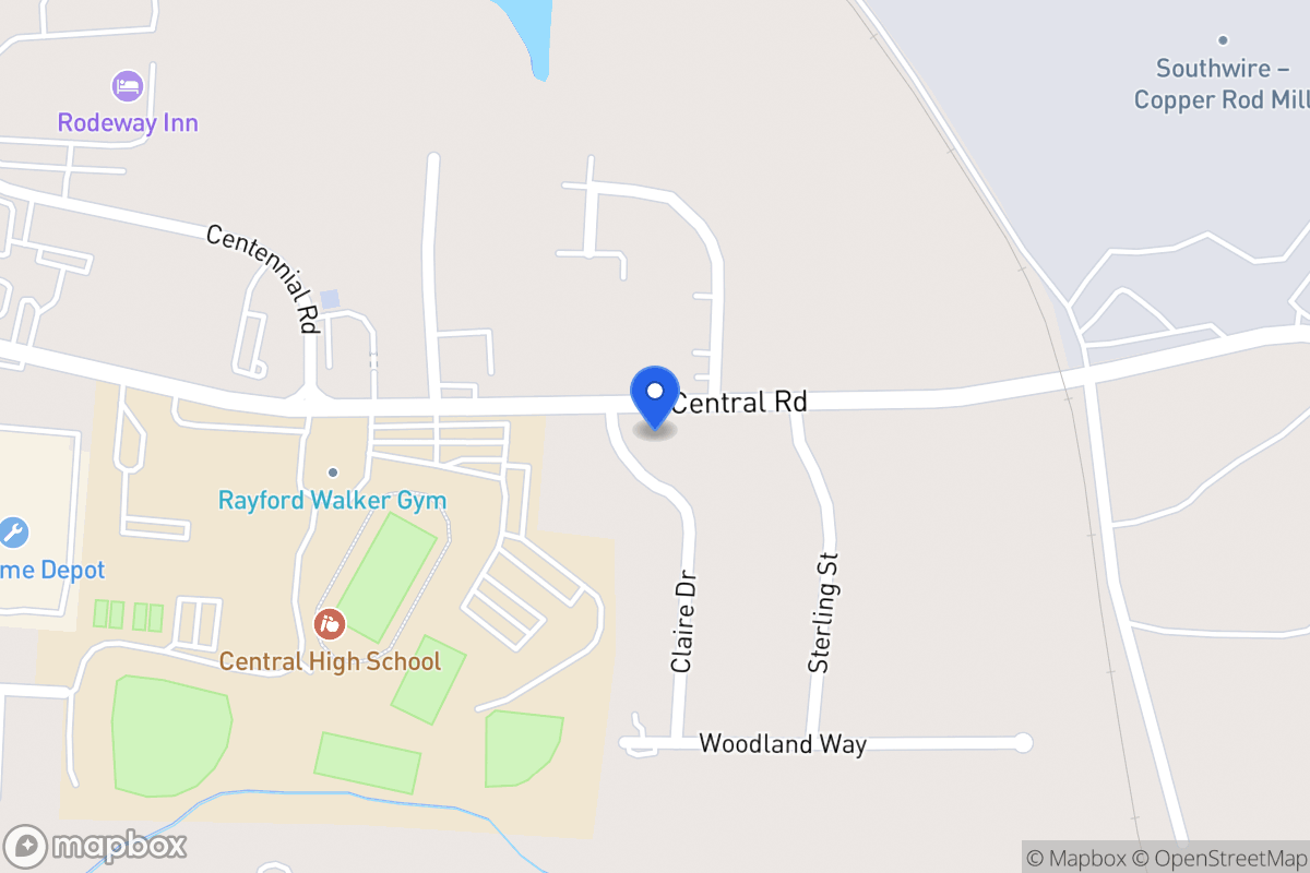 Map of 102 Claire Dr