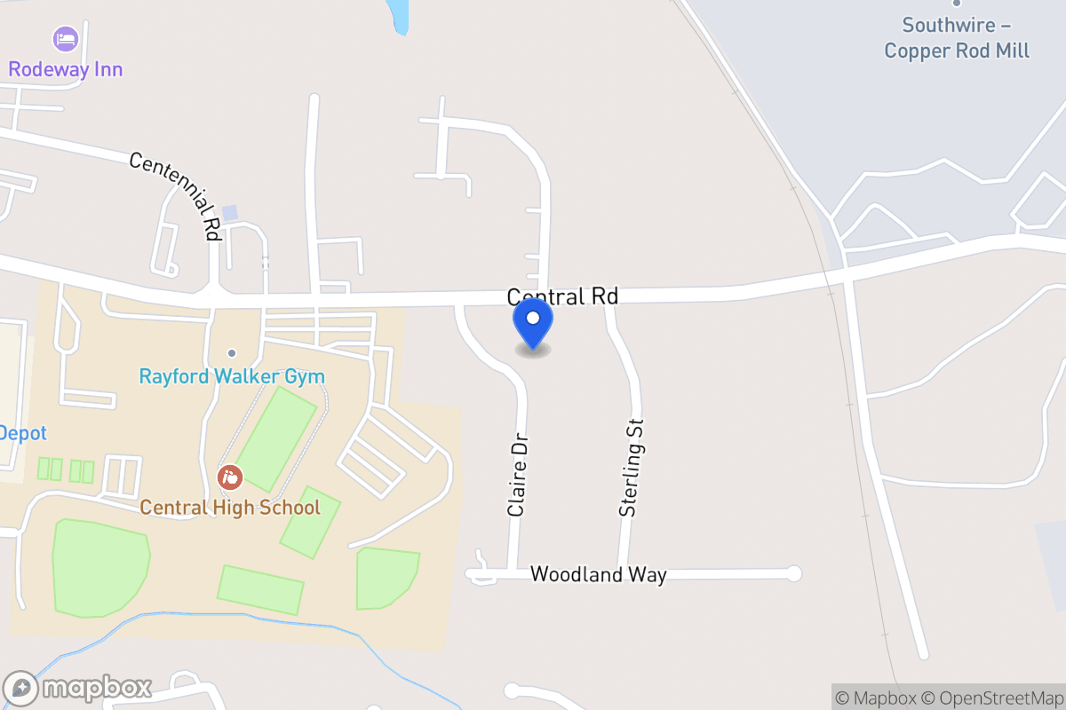 Map of 104 Claire Dr