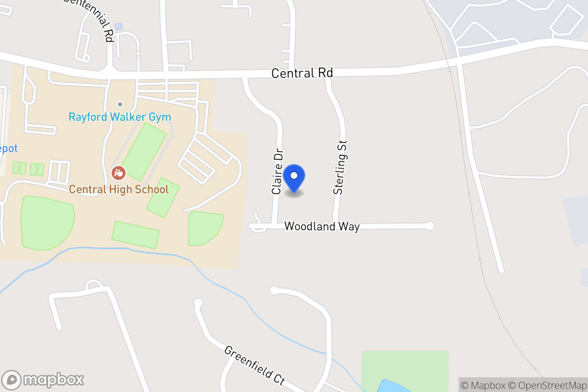 Map of 116 Claire Dr