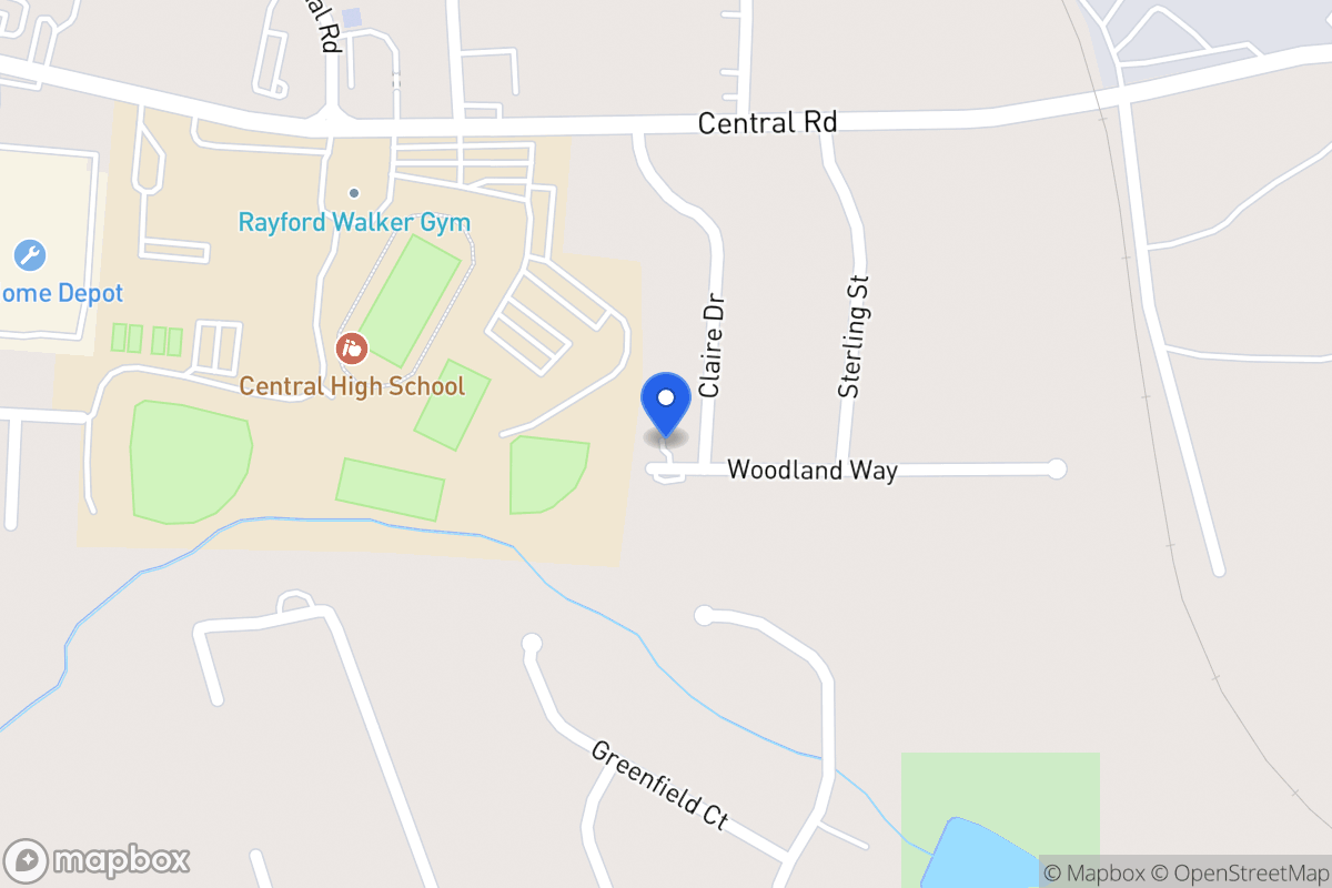 Map of 115 Claire Dr