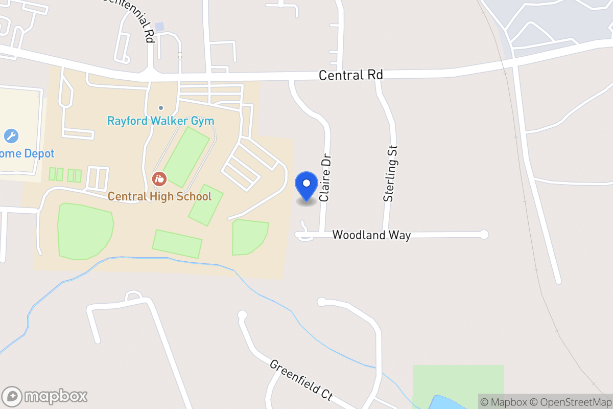 Map of 113 Claire Dr