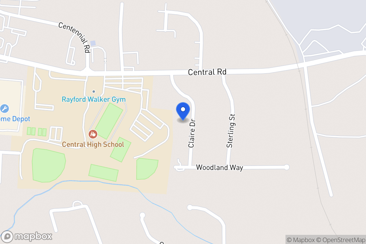 Map of 109 Claire Dr