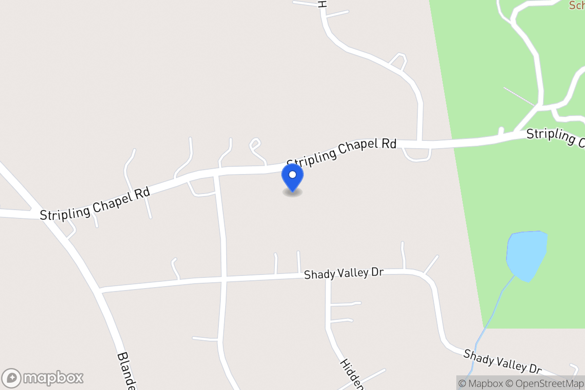 Map of 1635 Stripling Chapel Rd