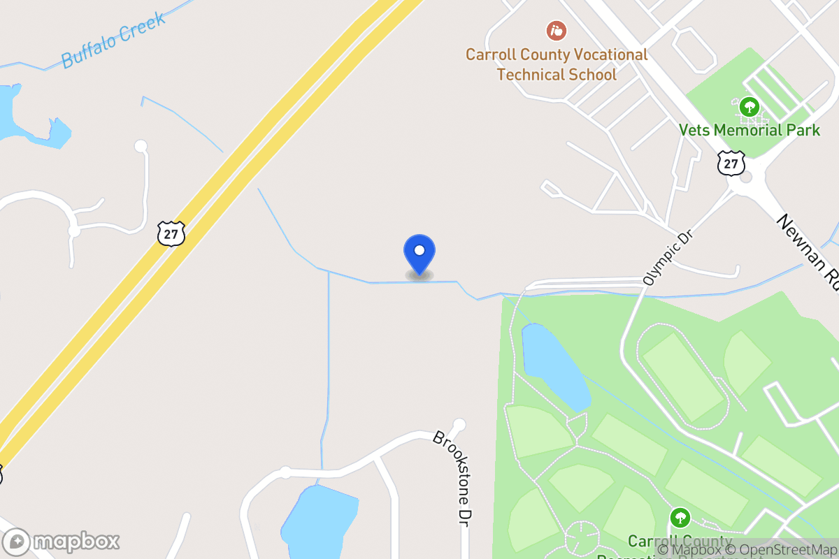 Map of S 16 Hwy
