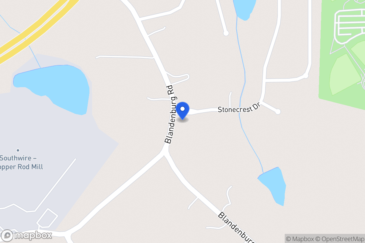 Map of 340 Blandenburg Rd