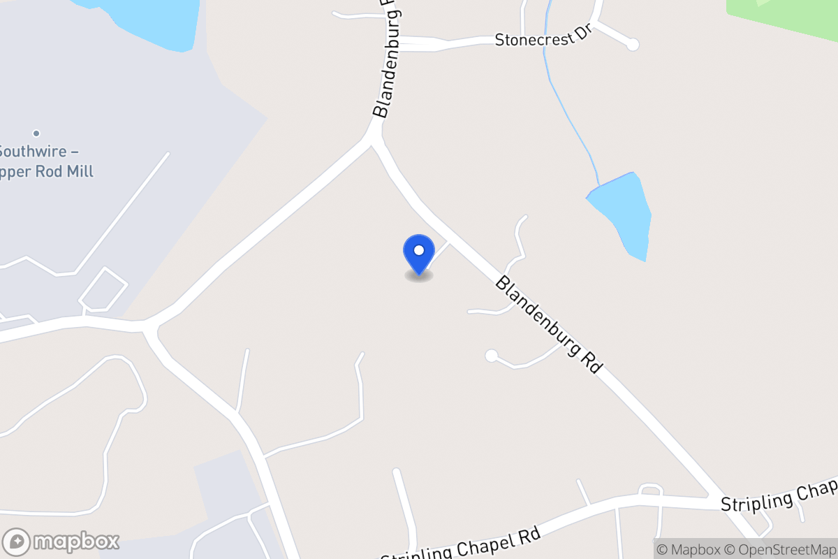 Map of 455 Blandenburg Rd