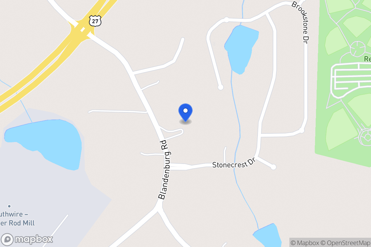Map of 296 Blandenburg Rd