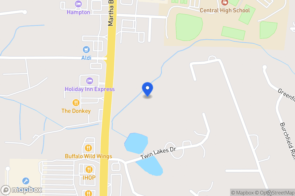 Map of 1512 S 27 Hwy