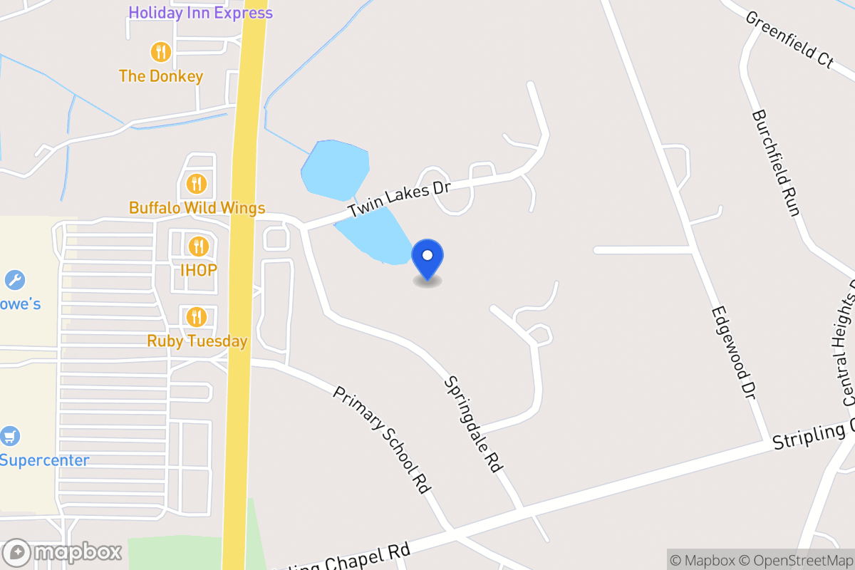 Map of 90 Springdale Rd