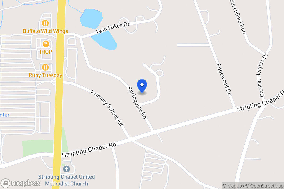 Map of 130 Springdale Rd