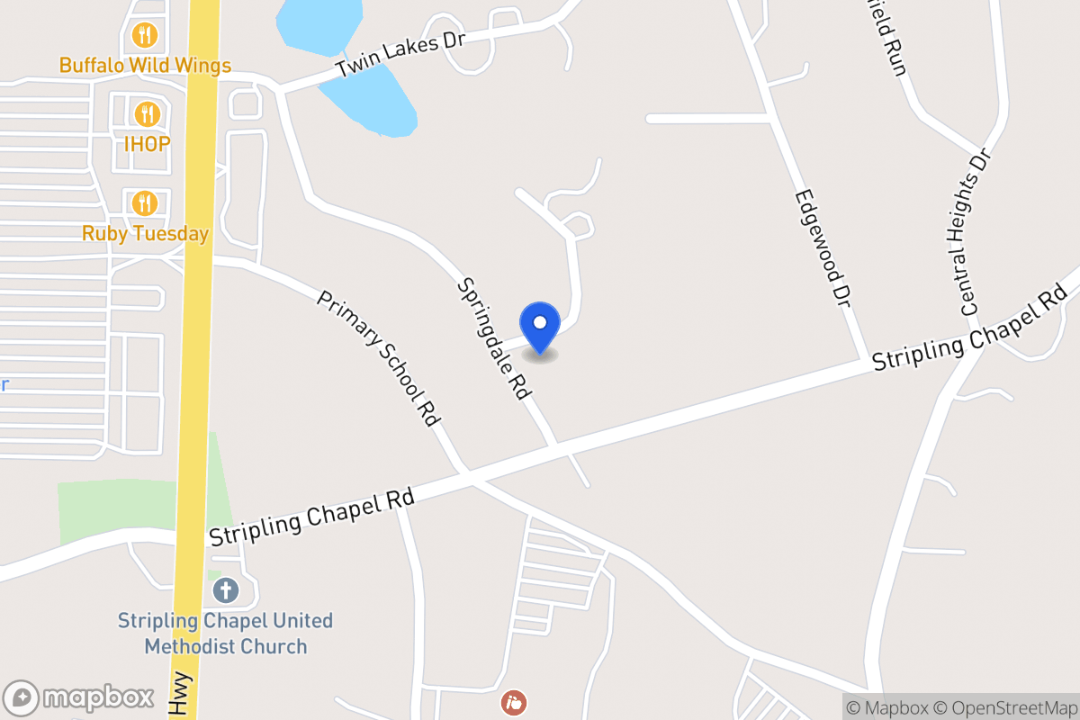 Map of 150 Springdale Rd