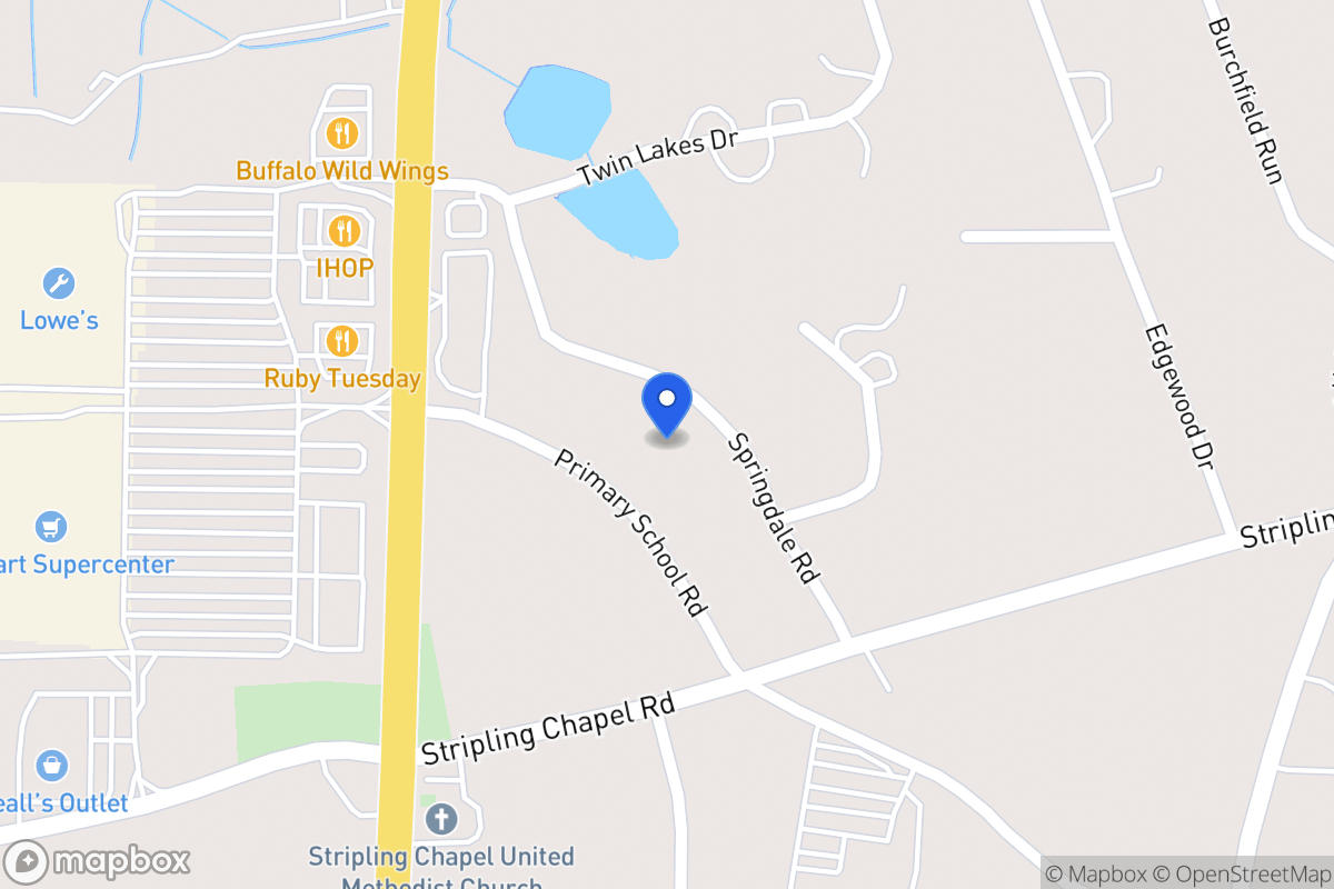 Map of 85 Springdale Rd