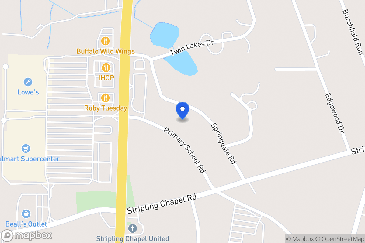 Map of 75 Springdale Rd
