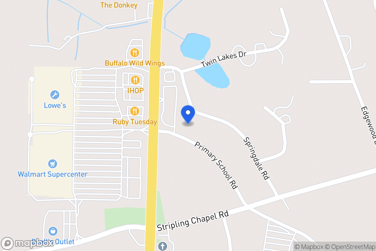 Map of 45 Springdale Rd