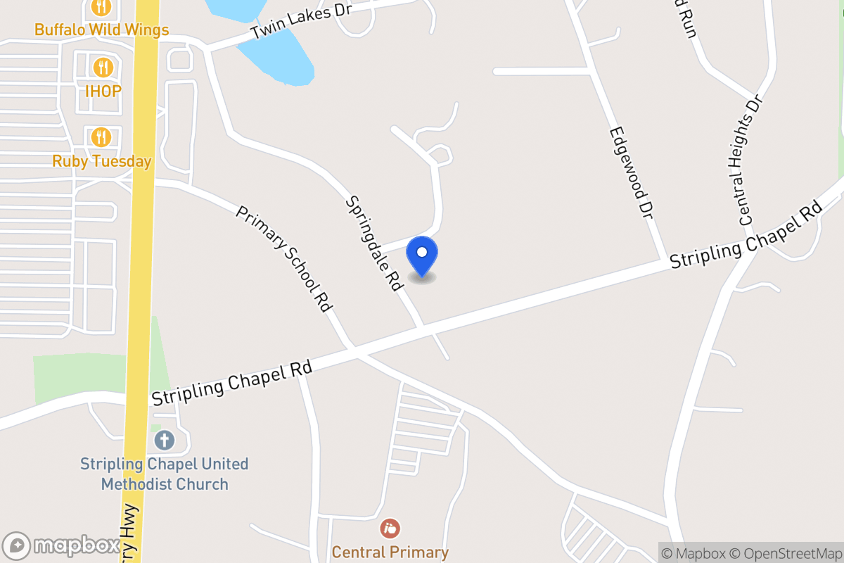 Map of 160 Springdale Rd