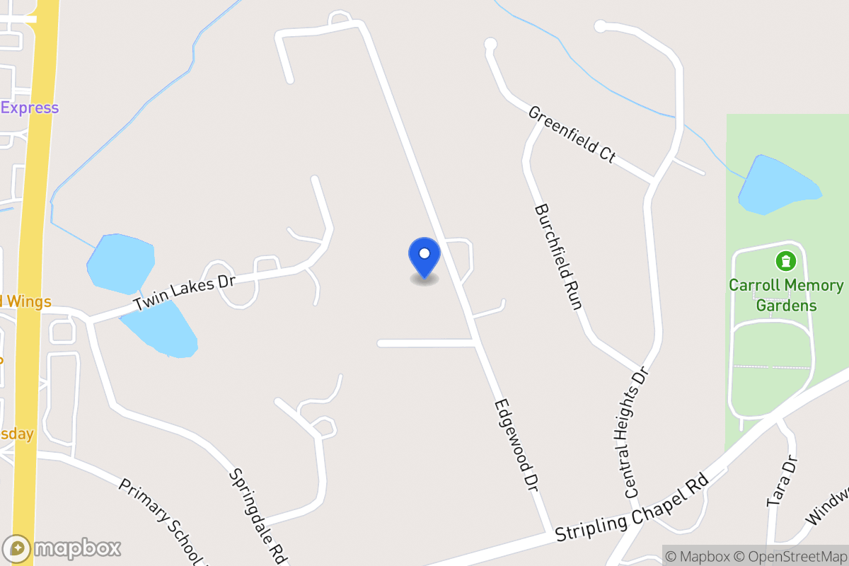 Map of 120 Edgewood Dr