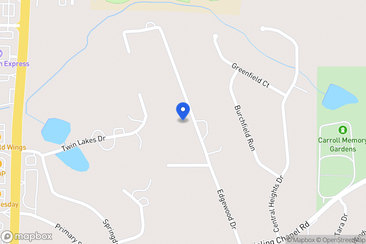 Map of 140 Edgewood Dr