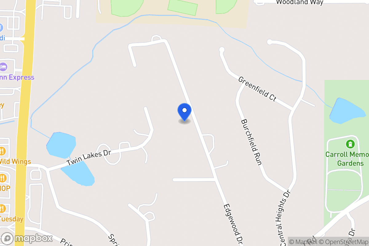 Map of 160 Edgewood Dr