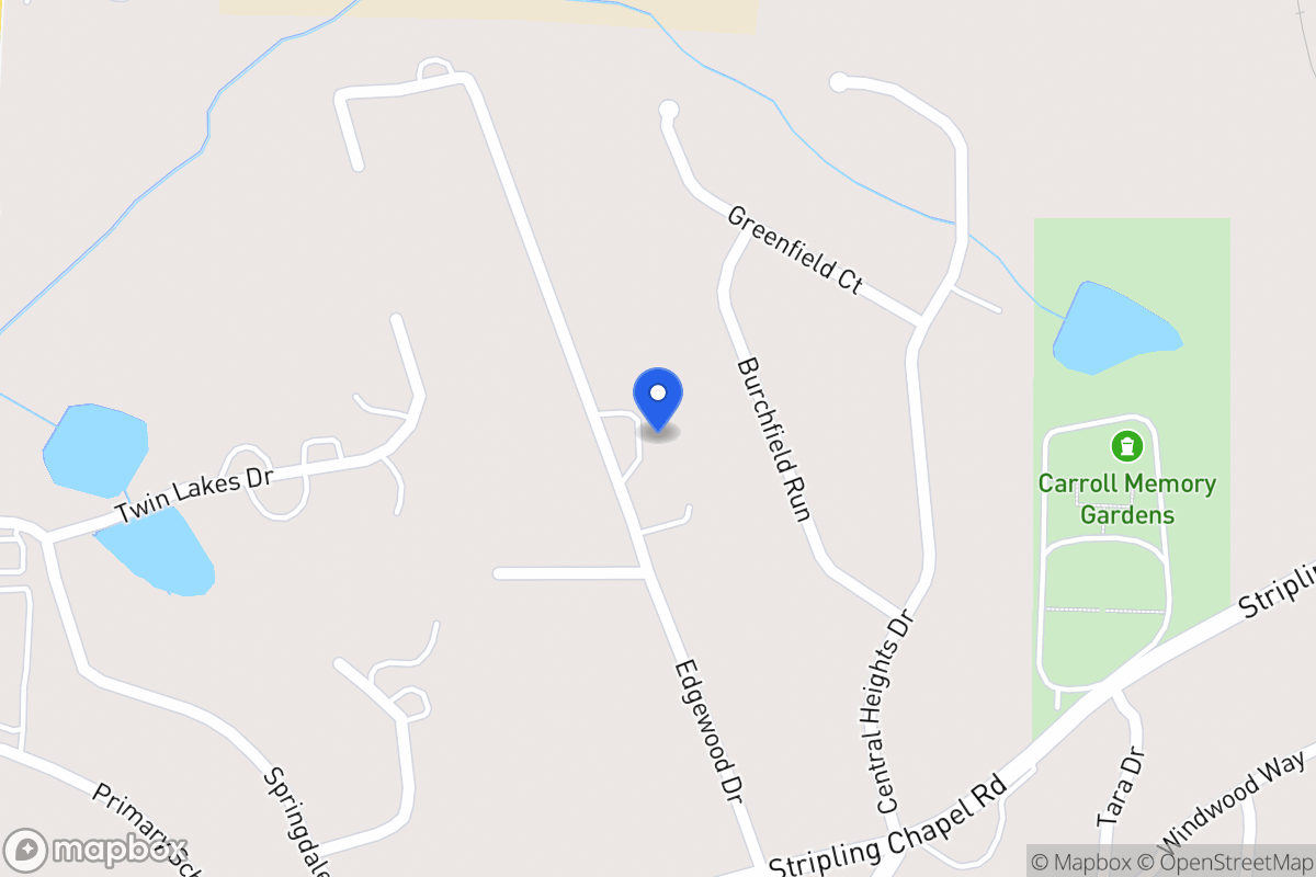 Map of 135 Edgewood Dr
