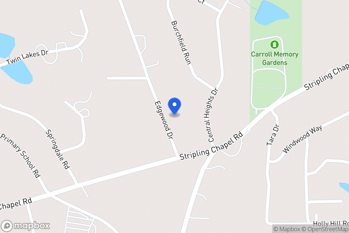 Map of 45 Edgewood Dr
