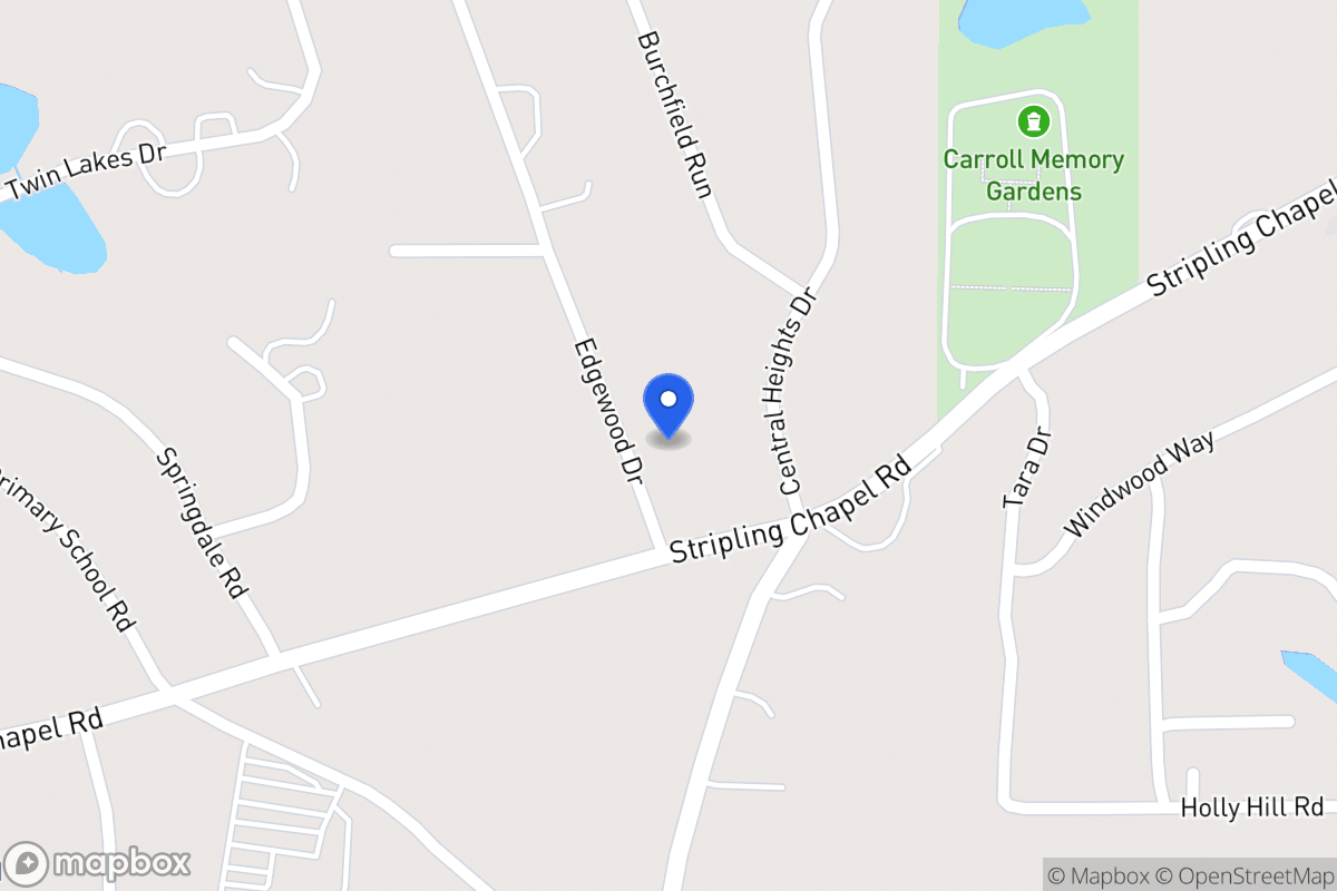 Map of 25 Edgewood Dr