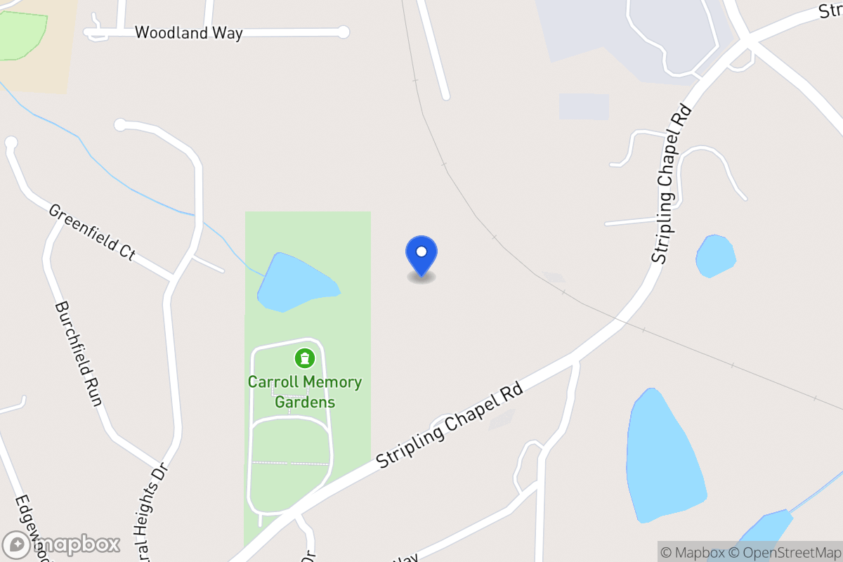 Map of 1000 Stripling Chapel Rd