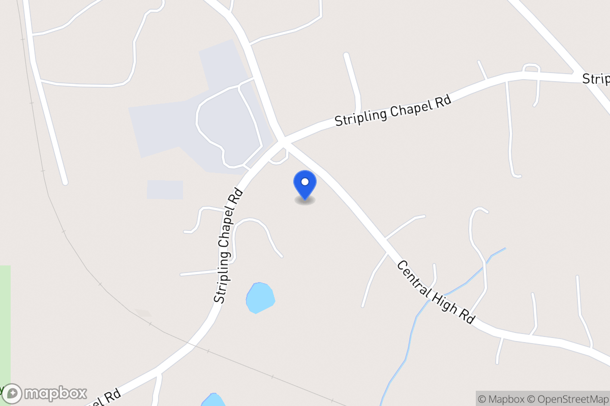 Map of 637 Central High Rd