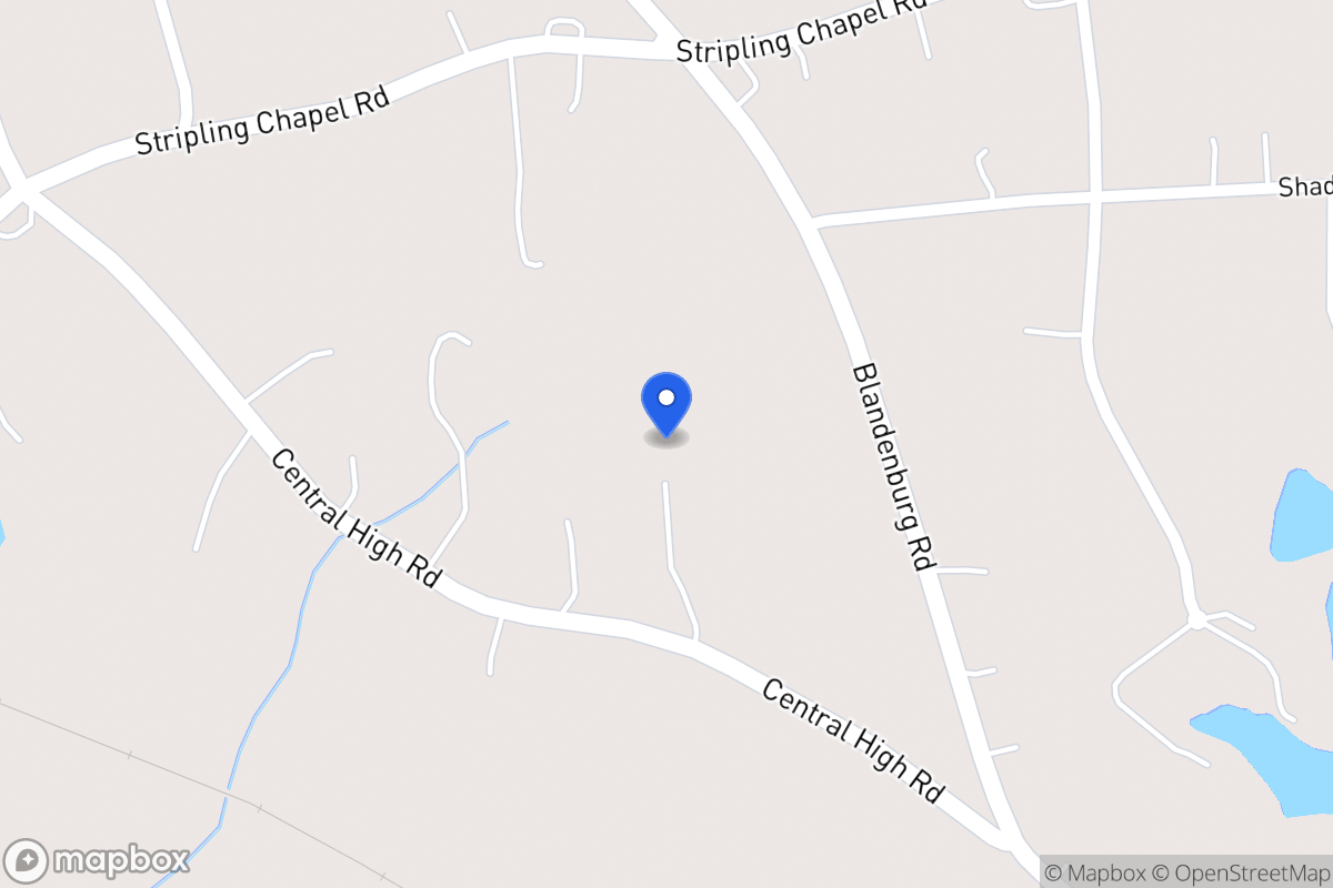 Map of 850 Central High Rd