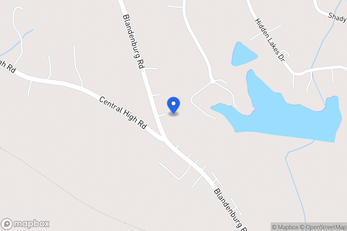 Map of 816 Blandenburg Rd