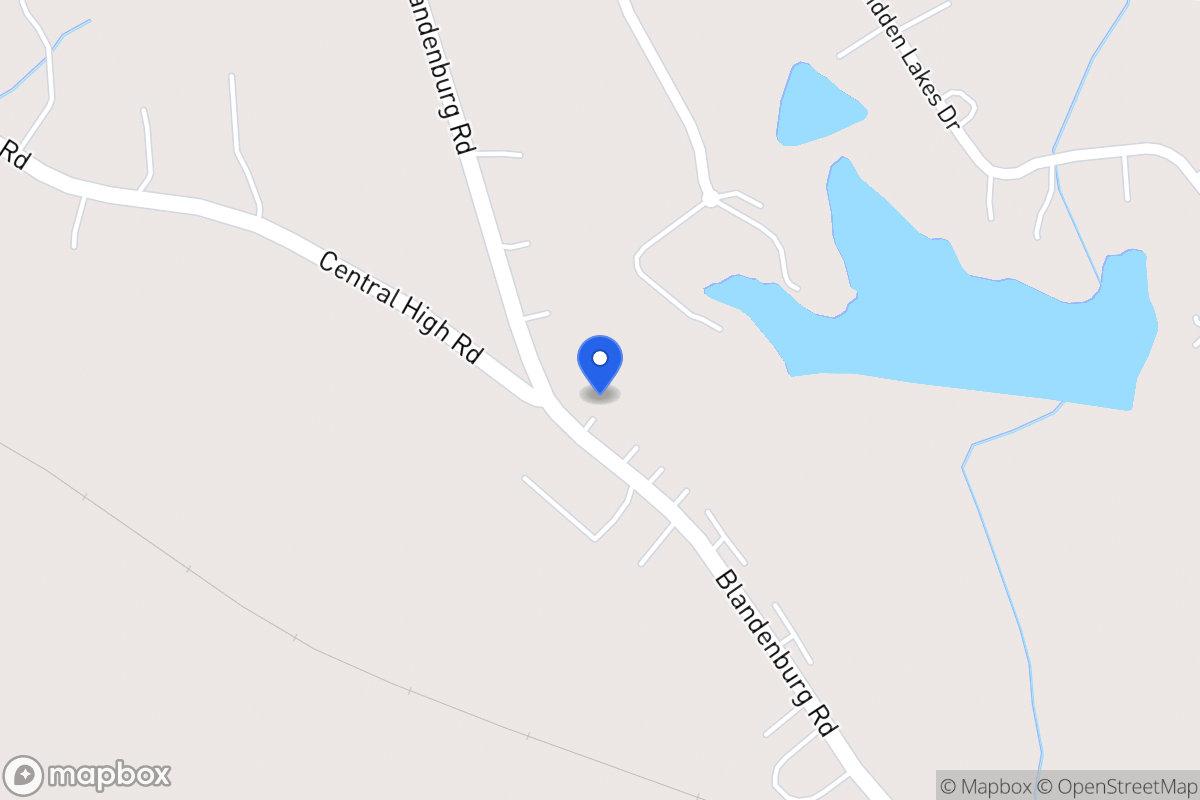 Map of 884 Blandenburg Rd