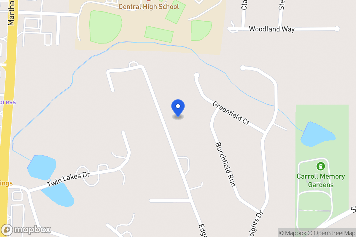 Map of 177 Edgewood Dr