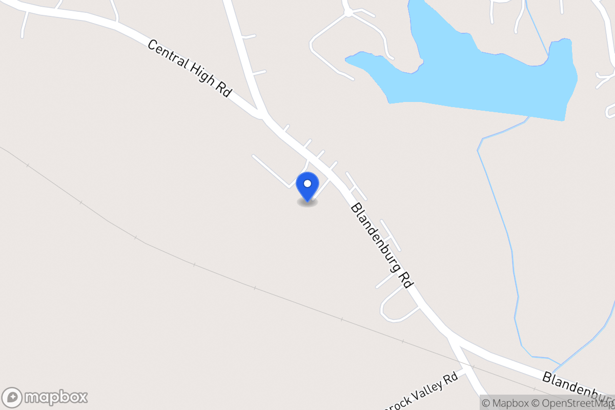 Map of 925 Blandenburg Rd