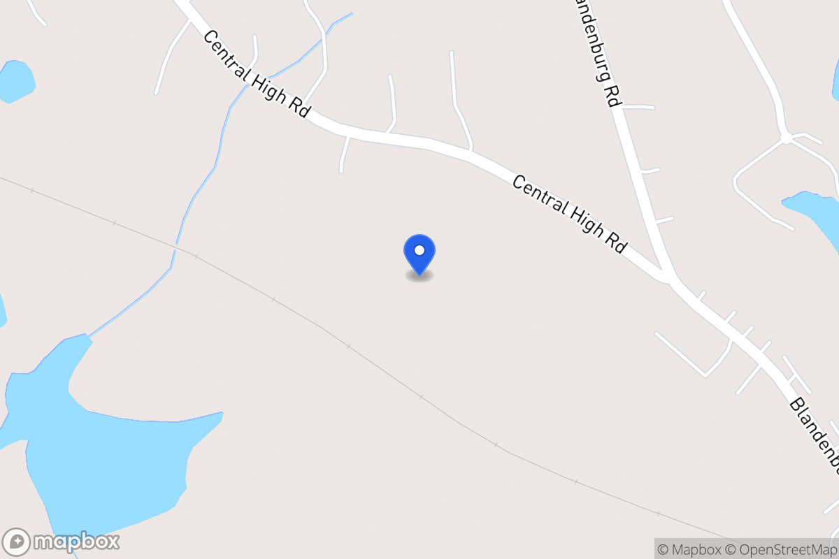 Map of 823 Central High Rd