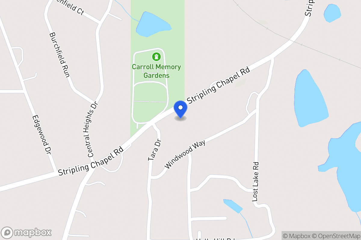 Map of 959 Stripling Chapel Rd
