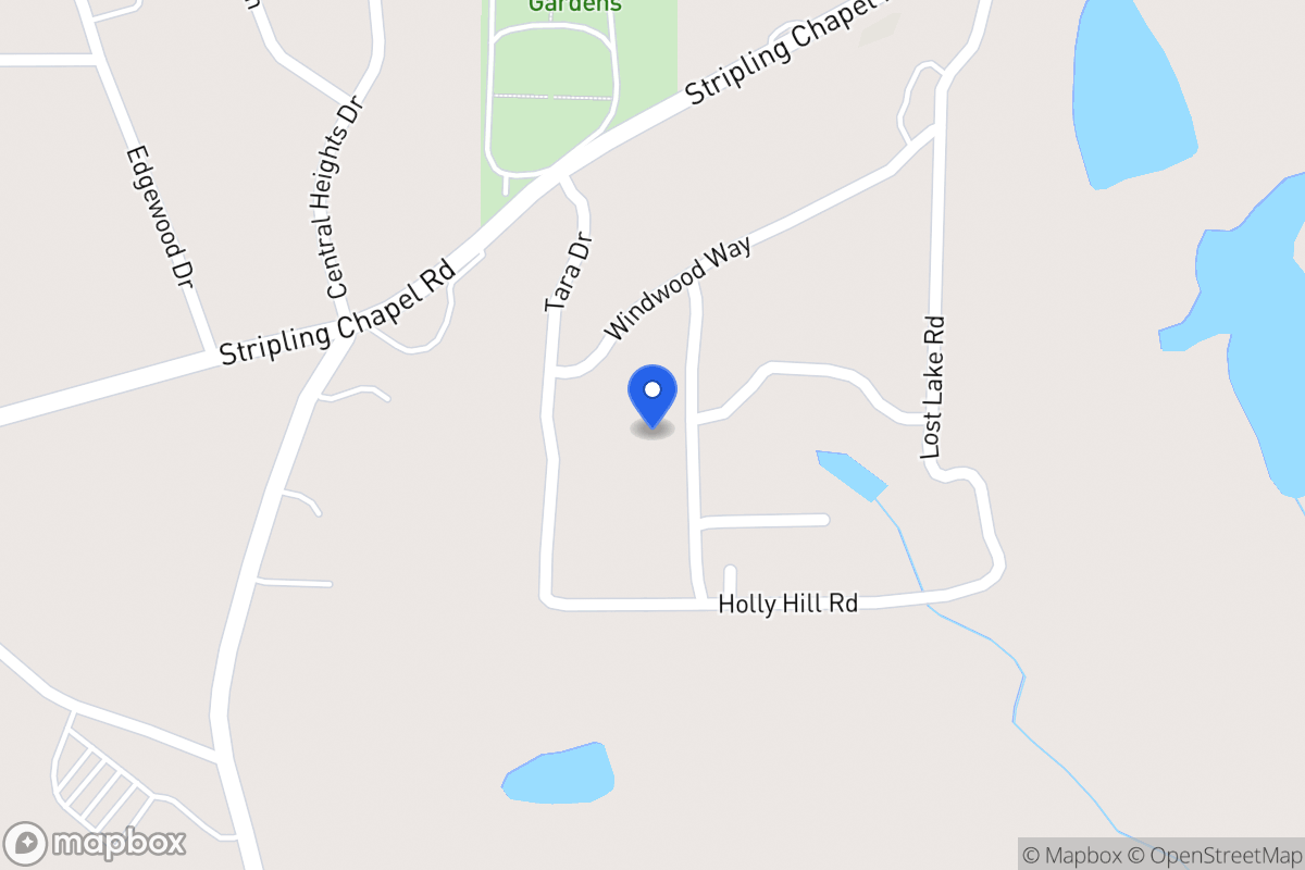 Map of 45 Hidden Valley Rd