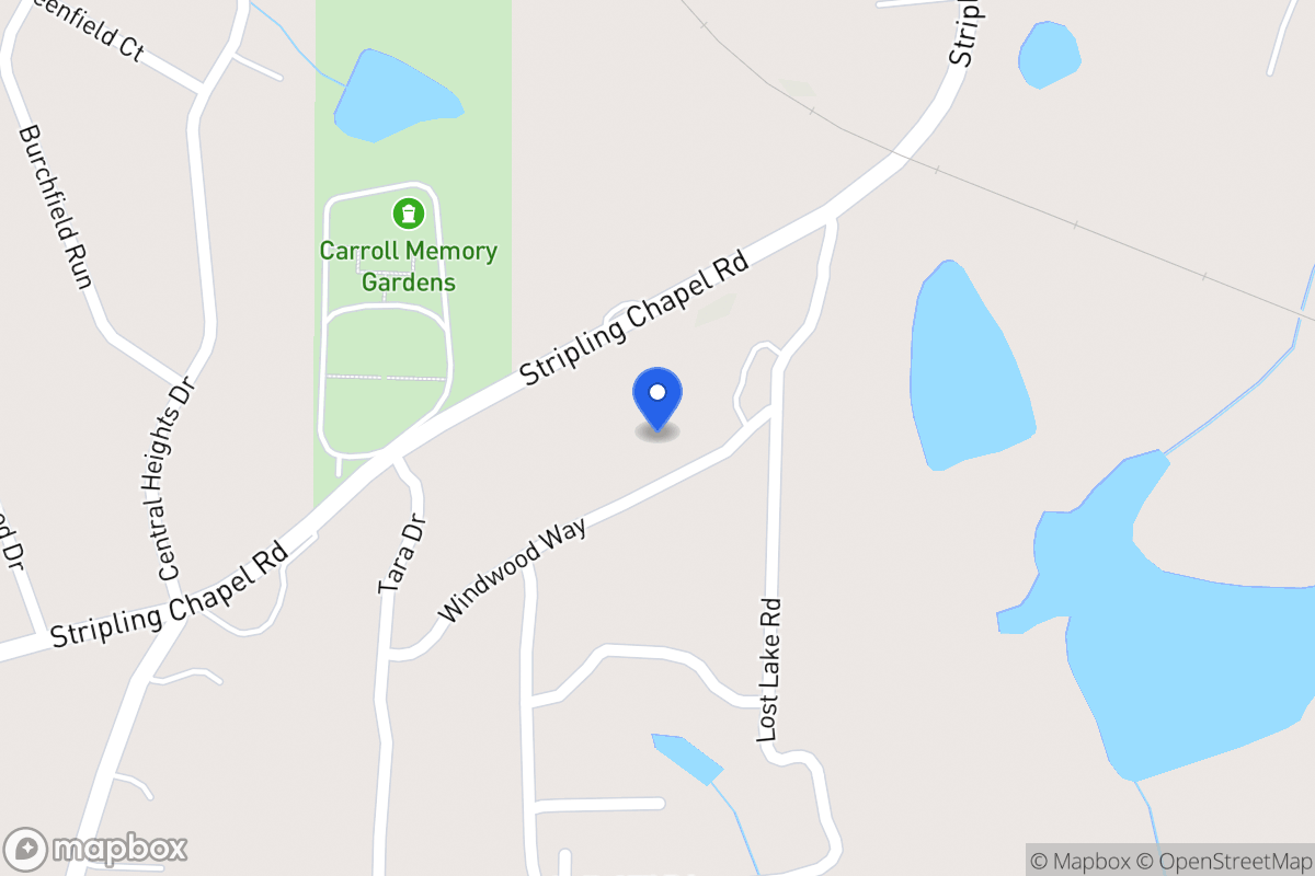 Map of 110 Windwood Way