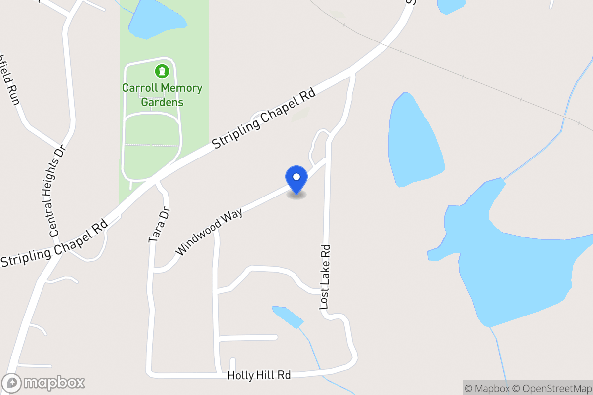 Map of 105 Windwood Way
