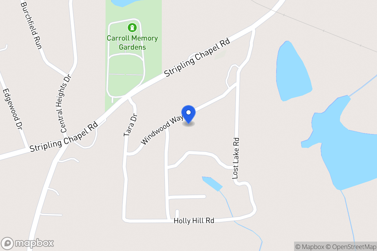 Map of 75 Windwood Way