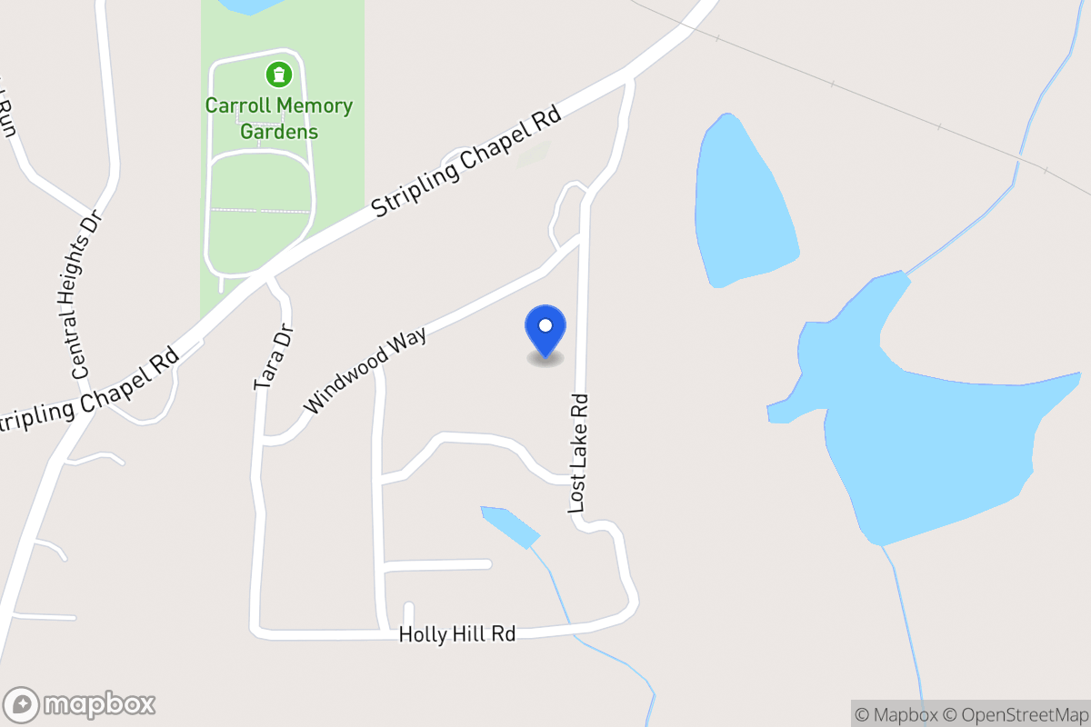 Map of 95 Lost Lake Rd