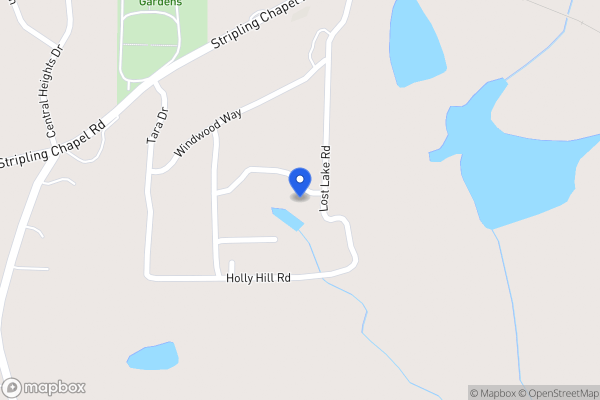 Map of 45 Deerfield Rd