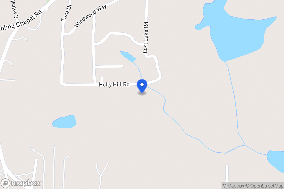 Map of 115 Holly Hill Rd