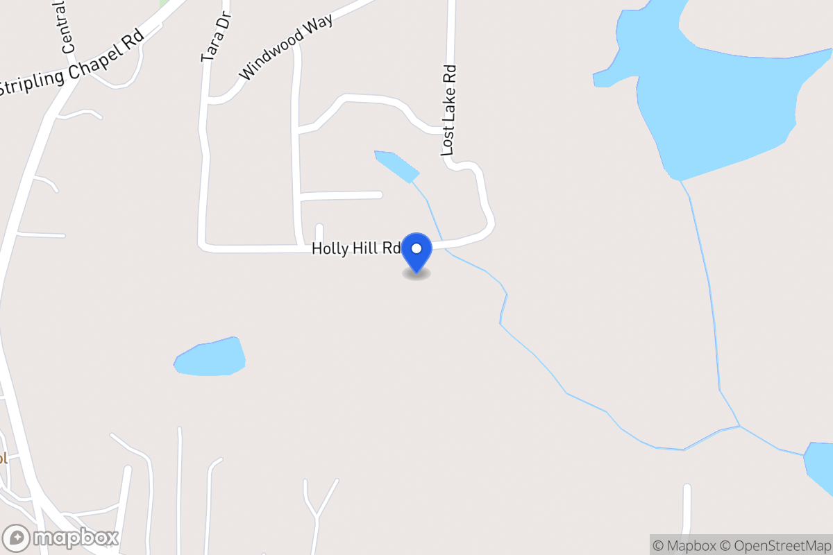 Map of 95 Holly Hill Rd