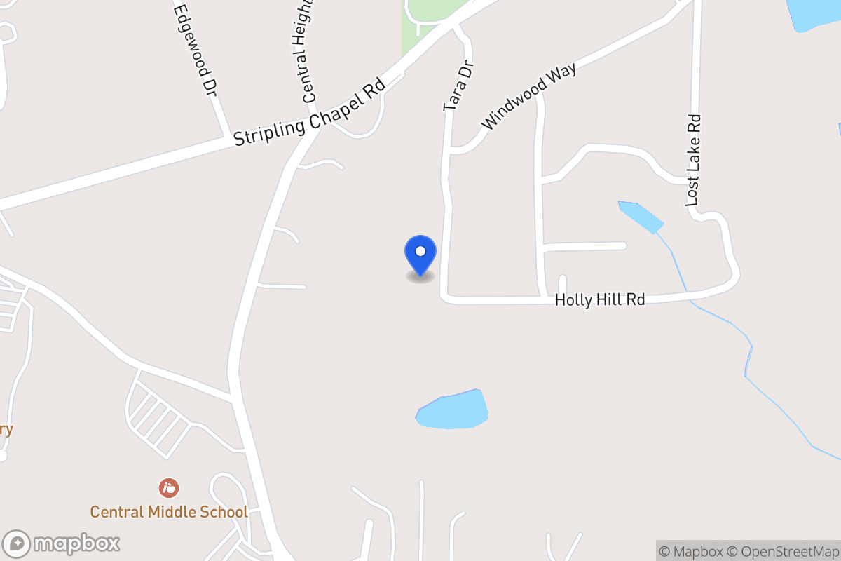Map of 135 Tara Dr