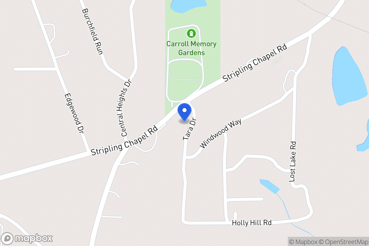 Map of 25 Tara Dr