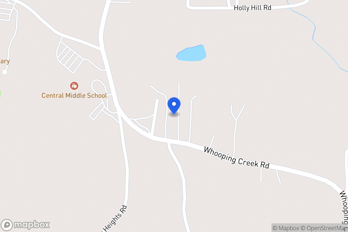 Map of 272 Whooping Creek Rd