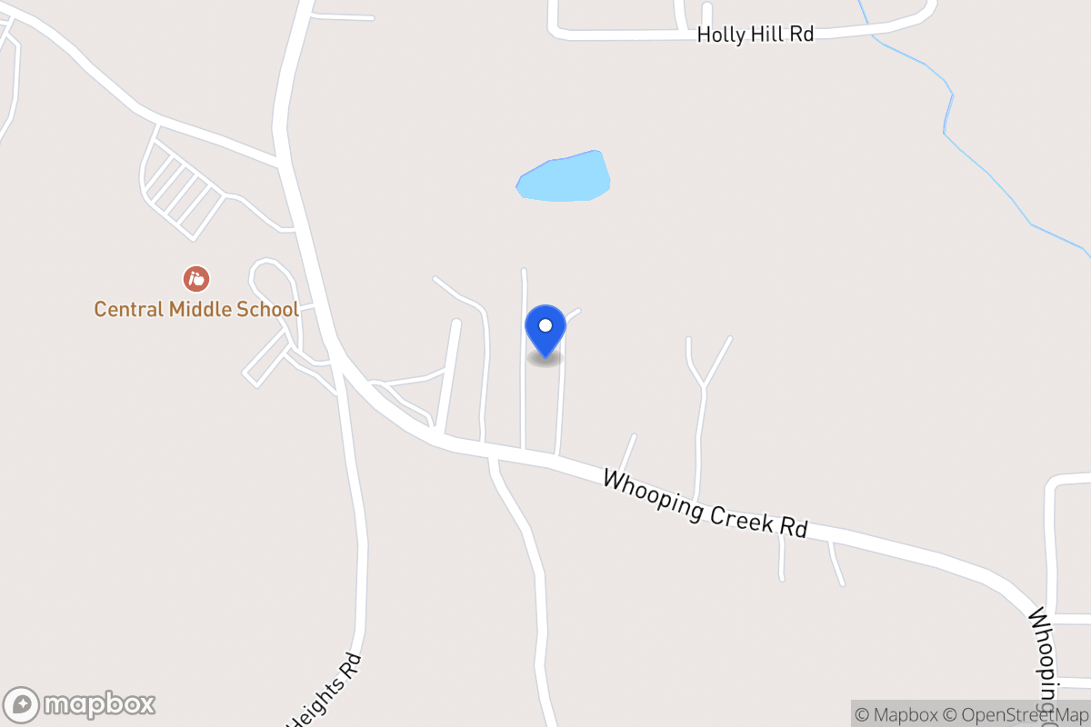 Map of 278 Whooping Creek Rd