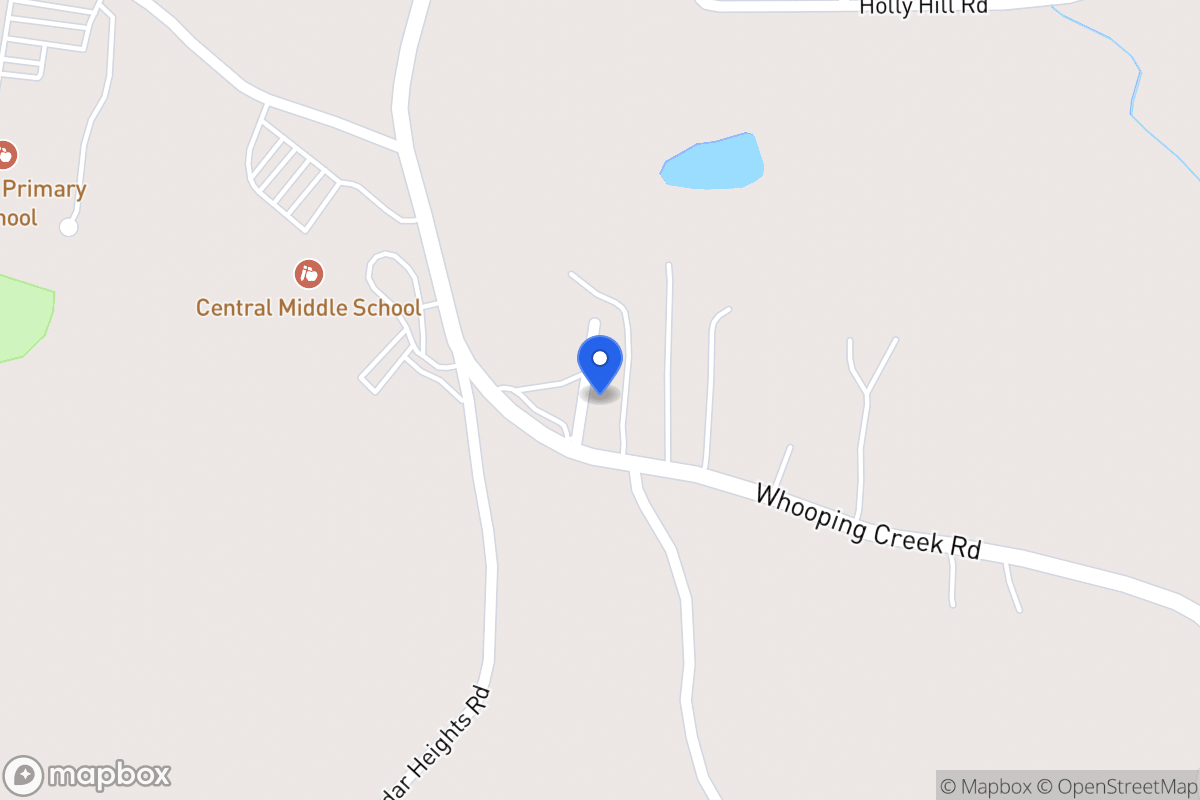 Map of 230 Whooping Creek Rd