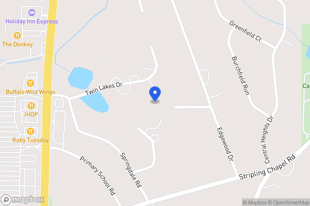 Map of 55 Pine Meadow Cir